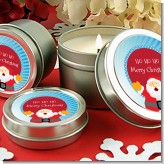 Ho Ho Ho Santa Claus - Christmas Candle Favors