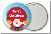 Ho Ho Ho Santa Claus - Personalized Christmas Pocket Mirror Favors