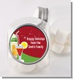 Holiday Cocktails - Personalized Christmas Candy Jar thumbnail
