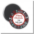 Holly Berries - Personalized Christmas Magnet Favors thumbnail