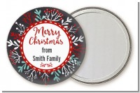 Holly Berries - Personalized Christmas Pocket Mirror Favors