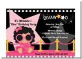 Hollywood Diva on the Pink Carpet - Birthday Party Petite Invitations
