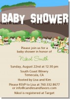 Hollywood Sign - Baby Shower Invitations