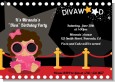Hollywood Diva on the Red Carpet - Birthday Party Invitations thumbnail