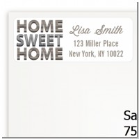 Home Sweet Home - Real Estate Return Address Labels