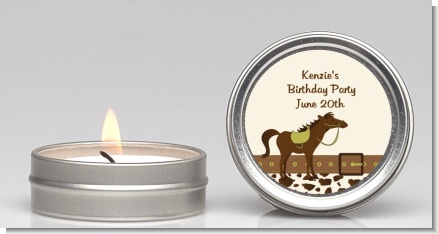 Horse - Birthday Party Candle Favors