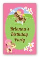 Horseback Riding - Custom Large Rectangle Birthday Party Sticker/Labels thumbnail
