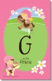 Horseback Riding - Personalized Birthday Party Wall Art