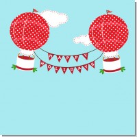 Hot Air Balloons Christmas Theme