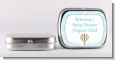 Hot Air Balloon Boy Gold Glitter - Personalized Baby Shower Mint Tins thumbnail