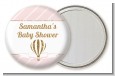 Hot Air Balloon Gold Glitter - Personalized Baby Shower Pocket Mirror Favors thumbnail