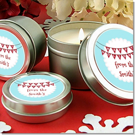 Hot Air Balloons - Christmas Candle Favors