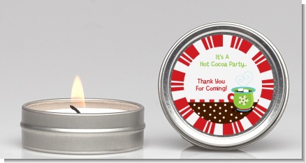 Hot Cocoa Party - Christmas Candle Favors