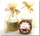 Hot Cocoa Party - Christmas Gold Tin Candle Favors