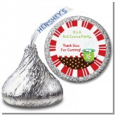 Hot Cocoa Party - Hershey Kiss Christmas Sticker Labels