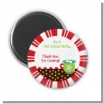 Hot Cocoa Party - Personalized Christmas Magnet Favors thumbnail