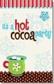 Hot Cocoa Party - Personalized Christmas Wall Art