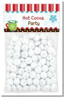 Hot Cocoa Party - Custom Christmas Treat Bag Topper