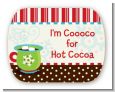 Hot Cocoa Party - Personalized Christmas Rounded Corner Stickers thumbnail