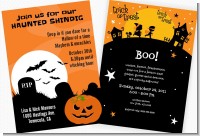 Halloween Party Invitations