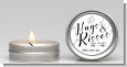 Hugs & Kisses From Mr & Mrs - Bridal Shower Candle Favors thumbnail