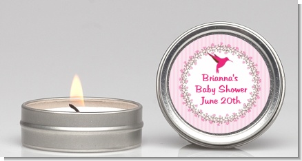 Hummingbird - Baby Shower Candle Favors