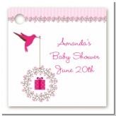 Hummingbird - Personalized Baby Shower Card Stock Favor Tags