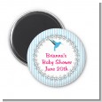Hummingbird - Personalized Baby Shower Magnet Favors thumbnail