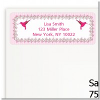 Hummingbird - Baby Shower Return Address Labels