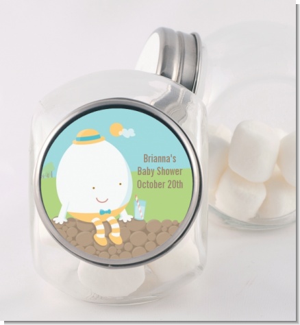 Humpty Dumpty - Personalized Baby Shower Candy Jar