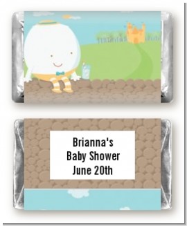 Humpty Dumpty - Personalized Baby Shower Mini Candy Bar Wrappers