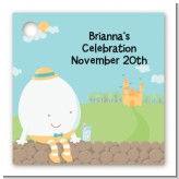 Humpty Dumpty - Personalized Baby Shower Card Stock Favor Tags