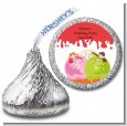 Ice Cream - Hershey Kiss Birthday Party Sticker Labels thumbnail