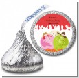 Ice Cream - Hershey Kiss Birthday Party Sticker Labels thumbnail