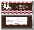 Ice Skating African American - Personalized Birthday Party Candy Bar Wrappers thumbnail