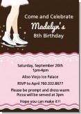 Ice Skating - Birthday Party Invitations