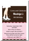 Ice Skating - Birthday Party Petite Invitations