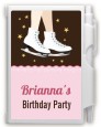 Ice Skating - Birthday Party Personalized Notebook Favor thumbnail