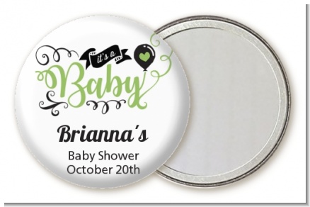 It's A Baby - Personalized Baby Shower Pocket Mirror Favors