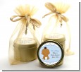 It's A Boy Chevron African American - Baby Shower Gold Tin Candle Favors thumbnail