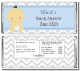 It's A Boy Chevron Asian - Personalized Baby Shower Candy Bar Wrappers thumbnail