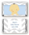 It's A Boy Chevron Asian - Personalized Baby Shower Mini Candy Bar Wrappers thumbnail
