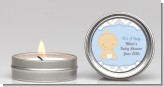 It's A Boy Chevron - Baby Shower Candle Favors It's A Boy Chevron - Baby Shower Candle Favors