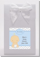 It's A Boy Chevron - Baby Shower Goodie Bags