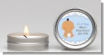 It's A Boy Chevron Hispanic - Baby Shower Candle Favors thumbnail