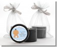 It's A Boy Chevron Hispanic - Baby Shower Black Candle Tin Favors thumbnail