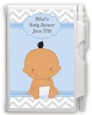 It's A Boy Chevron Hispanic - Baby Shower Personalized Notebook Favor thumbnail