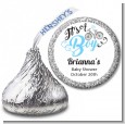 It's A Boy - Hershey Kiss Baby Shower Sticker Labels thumbnail