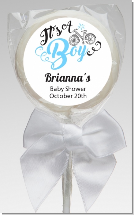 It's A Boy - Personalized Baby Shower Lollipop Favors