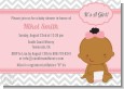 It's A Girl Chevron African American - Baby Shower Invitations thumbnail
